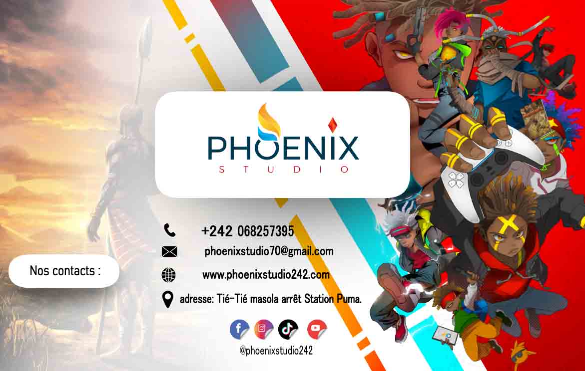 Carte de visite Phoenix Studio