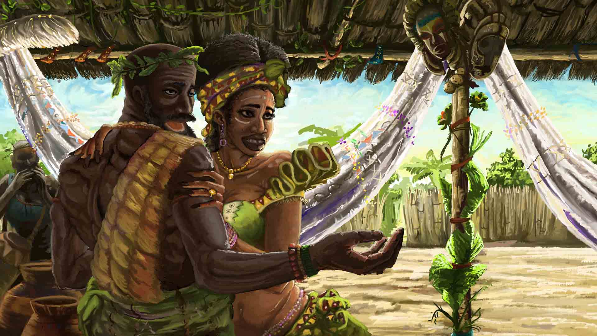 Illustration culturelle africaine
