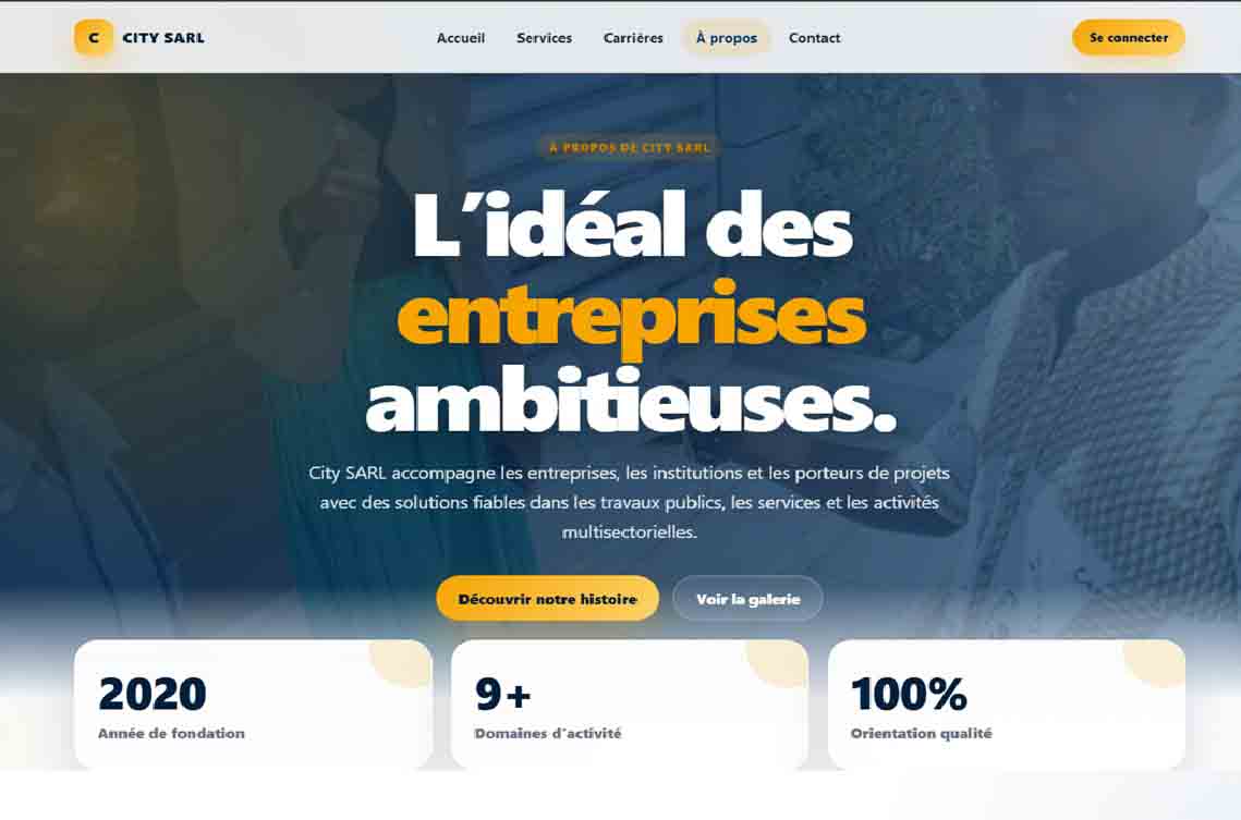 Exemple site web